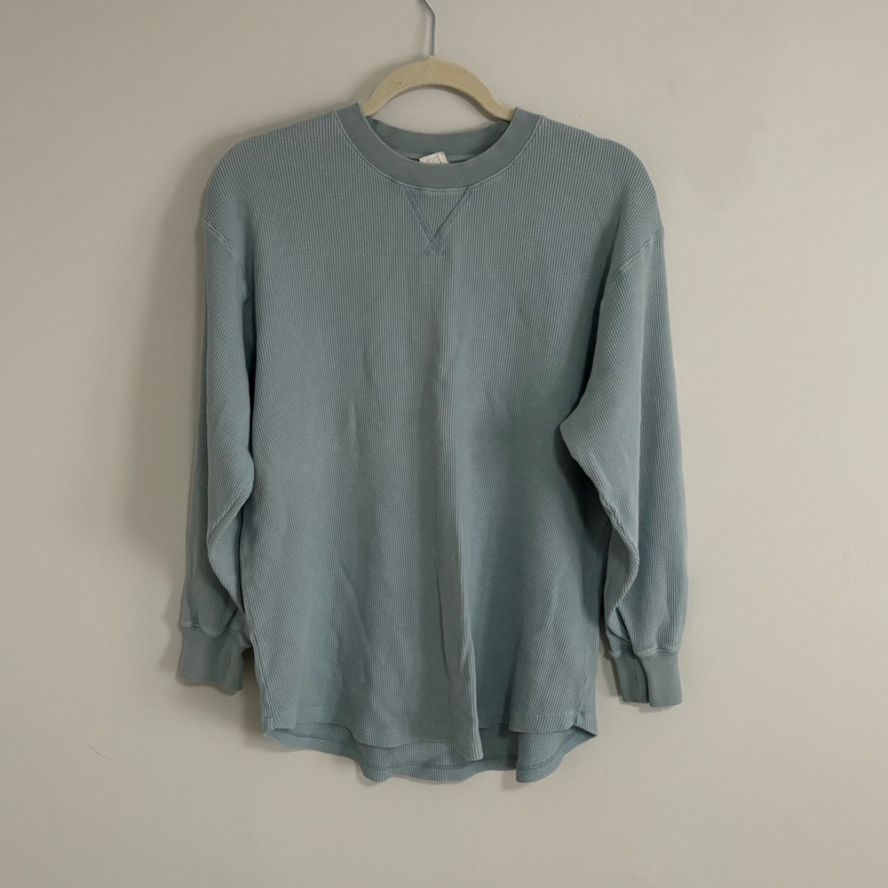 Wilfred Free Sky Blue Knit Top
